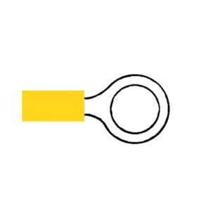 Terminal Yellow 10.50mm Ring Pk50
