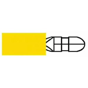 Terminal Yellow 5.00mm Bullet Pk50