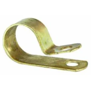 Clip Cable 15mm Diameter Brass Pk25 - Image 1