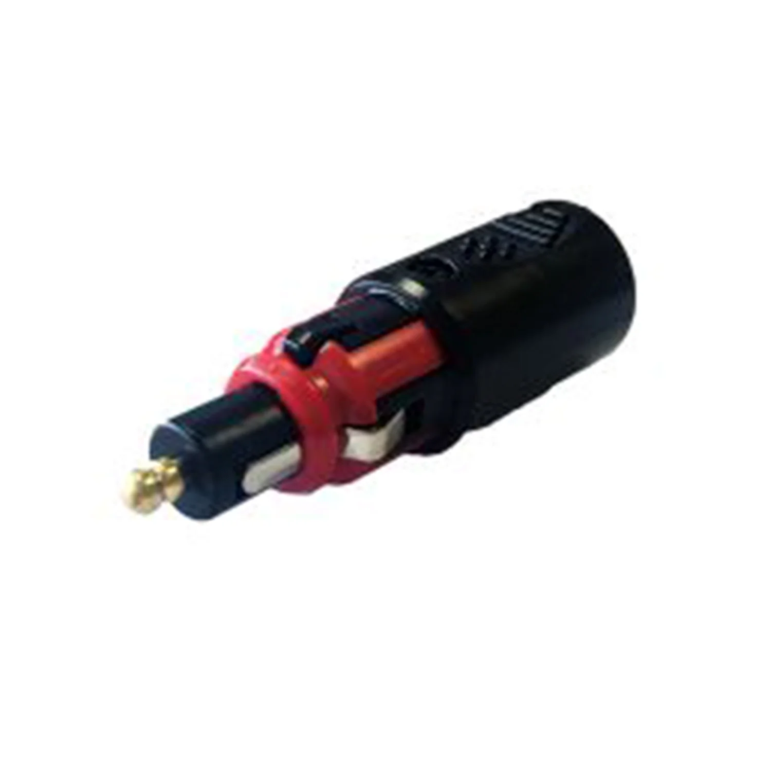 Cigarette/DIN Plug 8 amp Fused with Green LED Bg1 - BBL Batteries