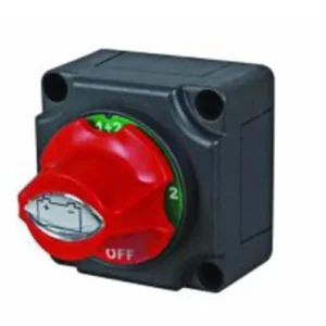 Battery Switch 300 amp Marine Rotary Off/1/Both/2