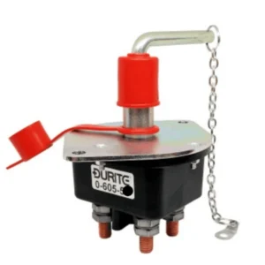 250AMP DOUBLE POLE BATTERY SWITCH WITH REM KEY