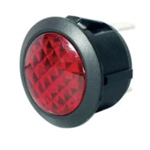 Warning Light Red LED 12/24 volt Bg1