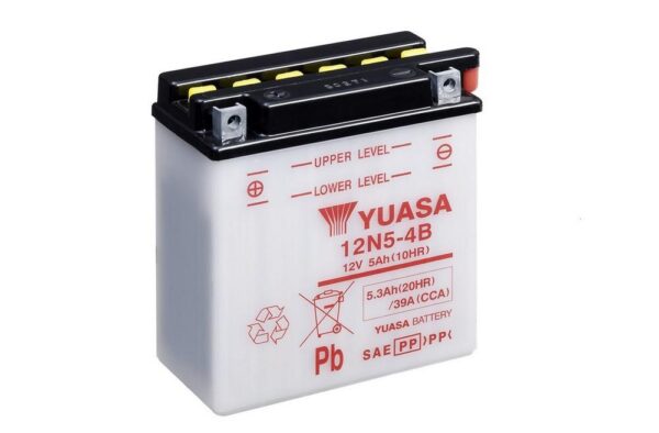 12N5-4B(DC) YUASA BATTERY 12V 5.3AH