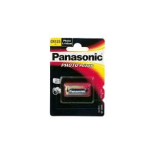 PCR123A PANASONIC BATTERY LITHIUM 3V CR123A