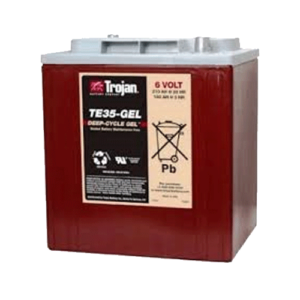 TE35GEL-AP TROJAN BATTERY GEL 6V 210AH 20HR D/CYC