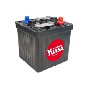 YBX6401 YUASA BATTERY 6V 60AH (BLACK RUBBER)