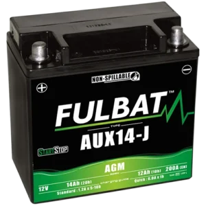 AUX14J FULBAT AUXILARY BATTERY 12V 14AH (EK151)