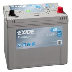 EA654 EXIDE BATTERY 12V 65AH 580CCA