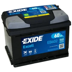 EB602 EXIDE BATTERY 12V 60AH 540CCA