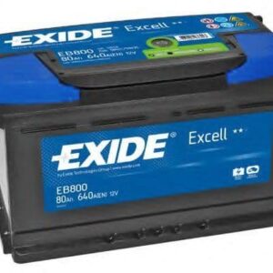 EB800 EXIDE BATTERY 12V 80AH 640CCA