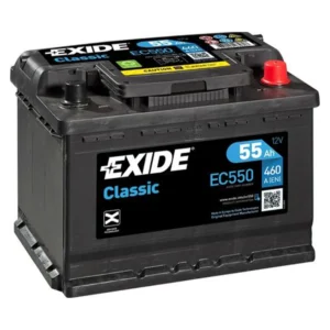 EC550 EXIDE BATTERY 12V 55AH 460CCA