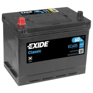 EC605 EXIDE BATTERY 12V 60AH 440CCA