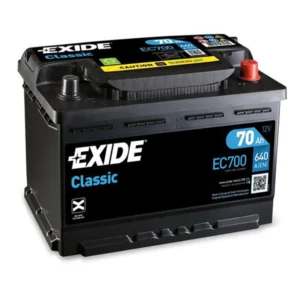 EC700 EXIDE BATTERY 12V 70AH 640CCA