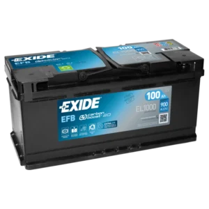 EL1000 EXIDE BATTERY S-S EFB 12V 100AH 900CCA