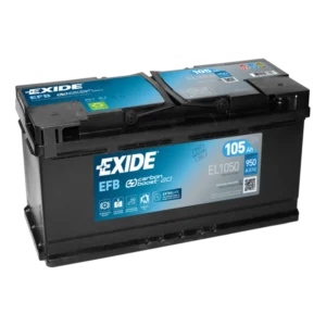 EL1050 EXIDE BATTERY S-S EFB 12V 105AH 950CCA(020)