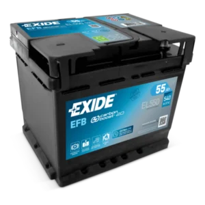 EL550 EXIDE BATTERY S-S EFB 12V 55AH 540CCA