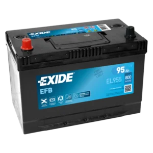 EL955 EXIDE BATTERY S-S EFB 12V 80AH 780CCA