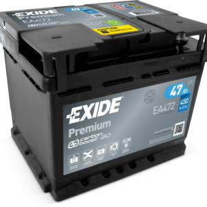 EA472 EXIDE BATTERY 12V 47AH 450CCA