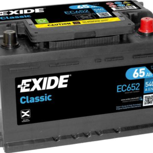 EC652 EXIDE BATTERY 12V 65AH 540CCA