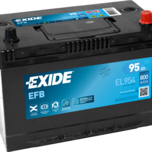 EL954 EXIDE BATTERY S-S EFB 12V 80AH 782CCA