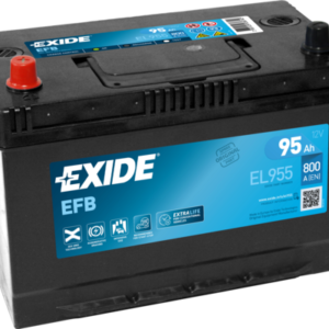 EL955 EXIDE BATTERY S-S EFB 12V 80AH 780CCA