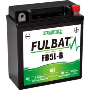 FB5L-B FULBAT MCYCLE BATTERY 12V 5AH(12N7-3B)