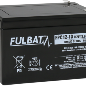FPC12-13 FULBAT BATTERY 12V 13.9AH AGM CYCLIC