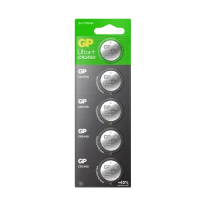 GP Lithium Button Cell CR2450 Card of 5