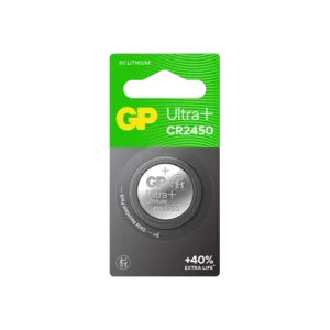 GP Lithium Button Cell CR2450 card of 1