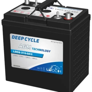 LDC6-210-GC2 SUPER LEAD CARBON BATT 6V 210AH(T105)