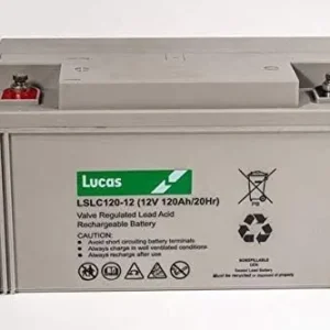 LSLC120-12 LUCAS BATTERY SEALED AGM 12V 120AH