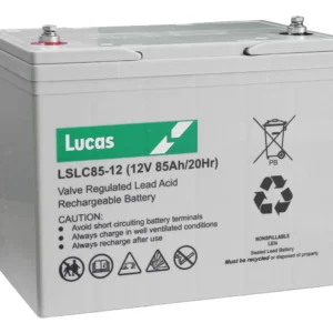 LSLC85-12 LUCAS BATTERY SEALED AGM 12V 85AH
