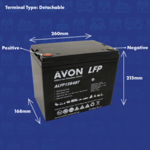 AVON LITHIUM LIFEPO4 BATTERY 12V 84AH BLUETOOTH - Image 5