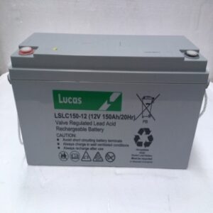 LSLC150-12 LUCAS BATTERY SEALED AGM 12V 150AH