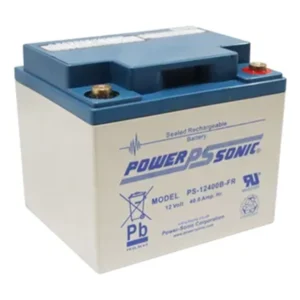 PS-12400-FR POWERSONIC 12V 40 AH FR T6-M6