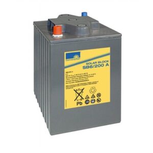 SB6/200A SONNENSCHEIN SOLOR BLOCK 6V 200AH (100HR)