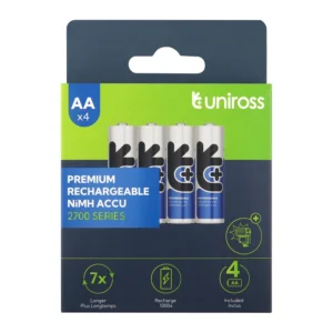 UN4AA2700 UNIROSS RECHARGEABLE AA 2700MA  (C4)