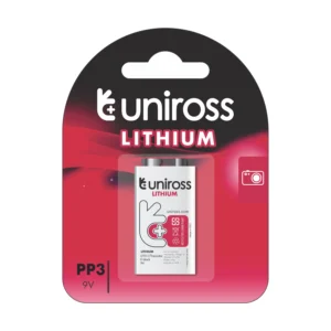 ULI9V1 UNIROSS 9V LITHIUM (C1)  (CRV9) U9VL