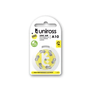 Uniross ZA6A10 1.4V ZINC AIR