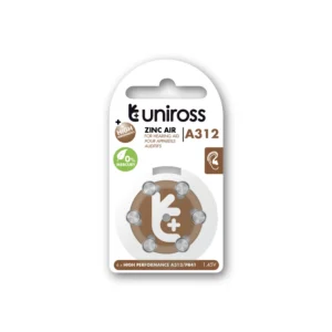Uniross ZA6A312 1.4V ZINC AIR