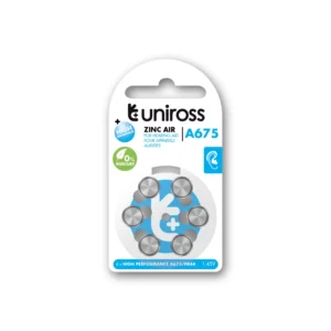 Uniross ZA6A675 1.4V ZINC AIR