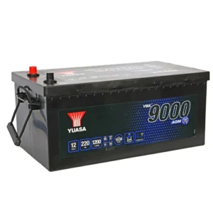 YBX9625 12V 220AH 1200A YUASA SUPER HEAVY DUTY AGM