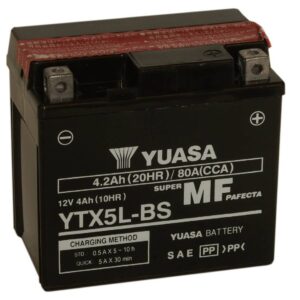 YTX5L-BS (CP) 12V Yuasa MF VRLA Battery
