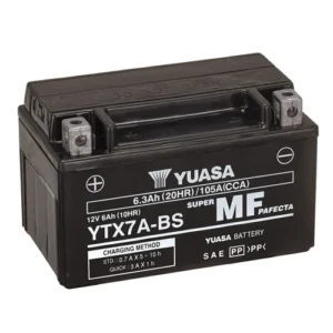 YTX7A-BS (WC) 12V Yuasa MF VRLA Battery