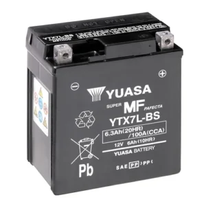 YTX7L-BS (WC) 12V Yuasa MF VRLA Battery
