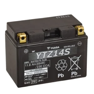 YTZ14S (WC) 12V Yuasa High Performance MF VRLA Bat