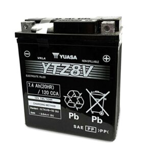YTZ8V (WC) 12V Yuasa High Performance MF VRLA Batt