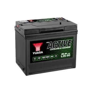 L26-80 YUASA BATTERY LEISURE (685UR) 80AH 560CCA