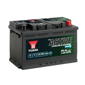 L28-EFB YUASA ACTIVE EFB (096) 75AH 730CCA 900WH